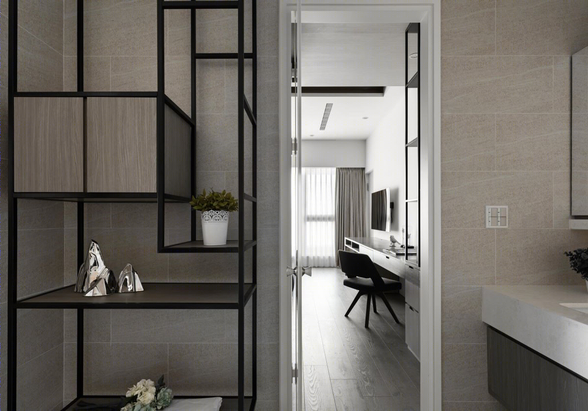 68坪混搭风全隐藏式住宅-48