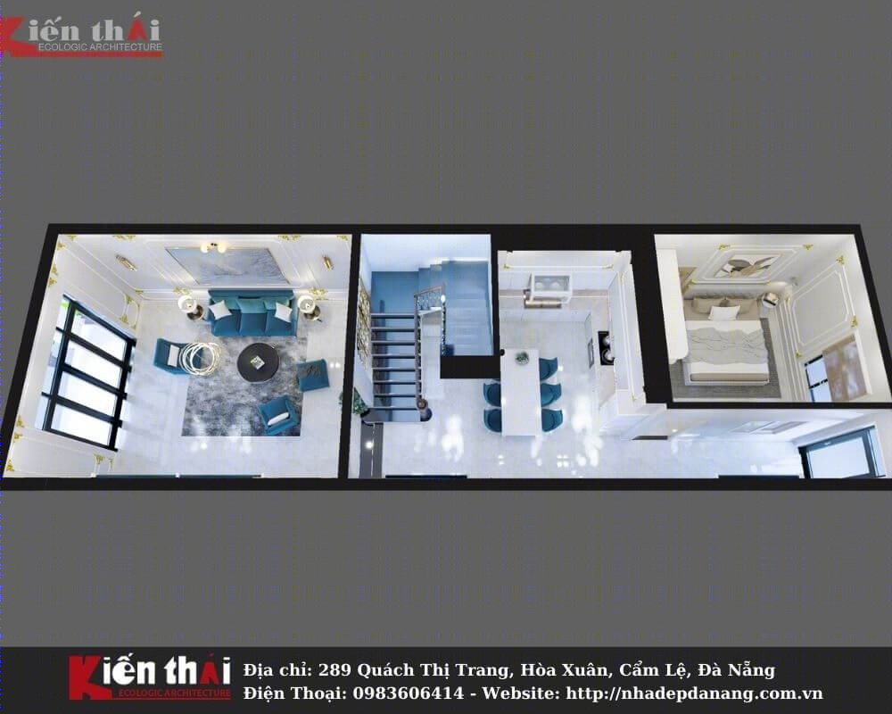 现代简约双层别墅设计丨Kiến Thái. JSC-3