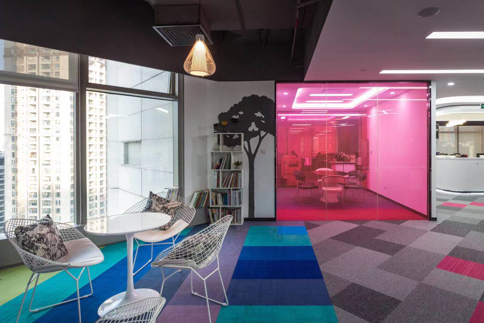 创美时办公室装修完工实景-27