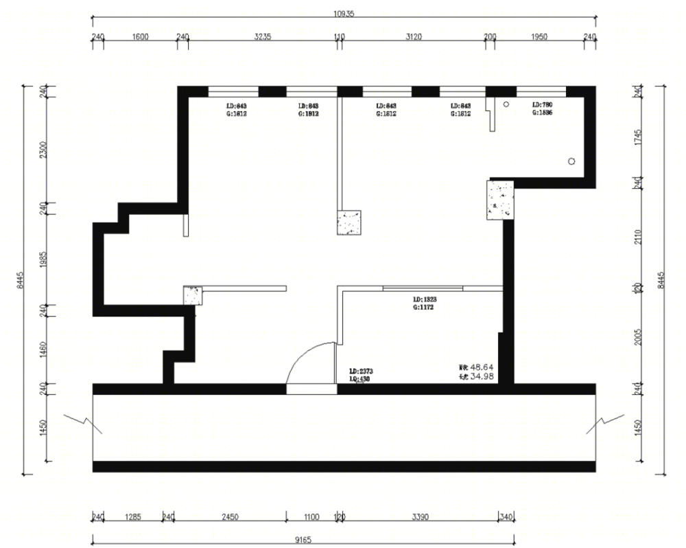 外滩历史建筑里的法式复古公寓改造-15