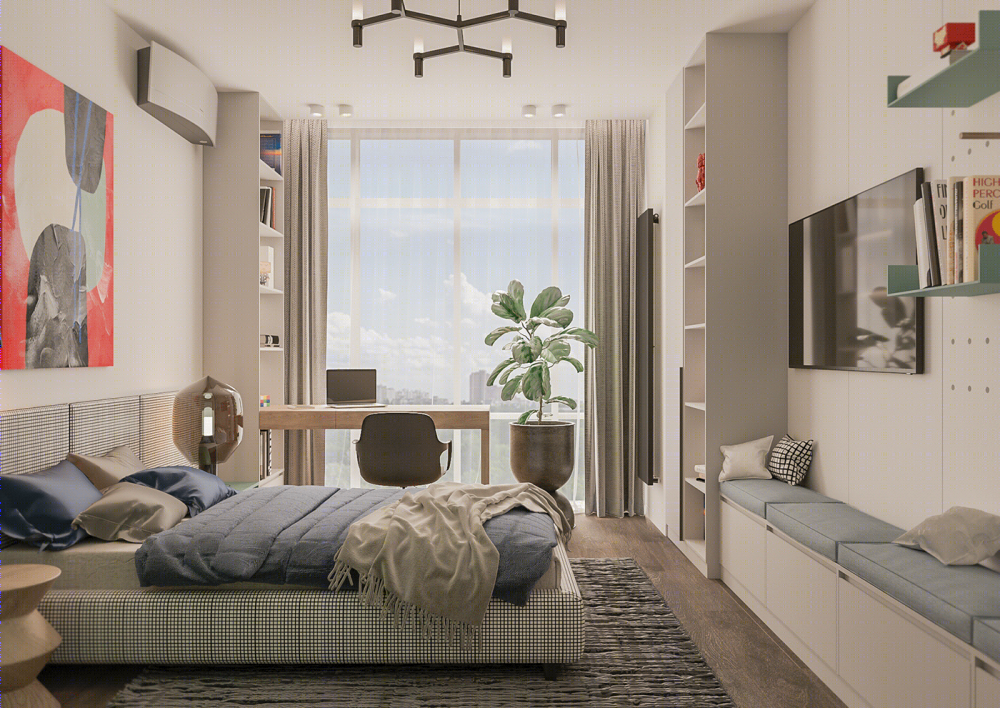 乌克兰 Kyiv Lipki 公寓设计丨Ourstudio.ua-20