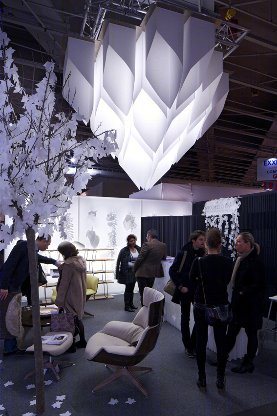 法国纹理纸打造多彩室内空间-7