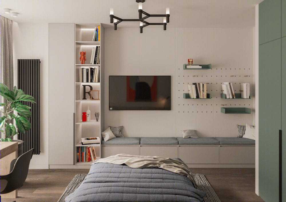 乌克兰 Kyiv Lipki 公寓设计丨Ourstudio.ua-21