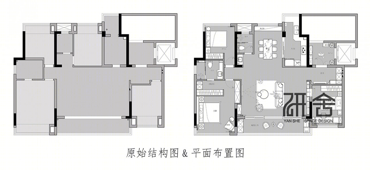 原木++ 黑白灰现代简约家居设计丨XXX-6