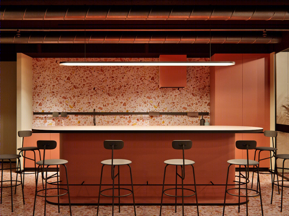 活力四溢的年轻办公空间丨KSh Design-6