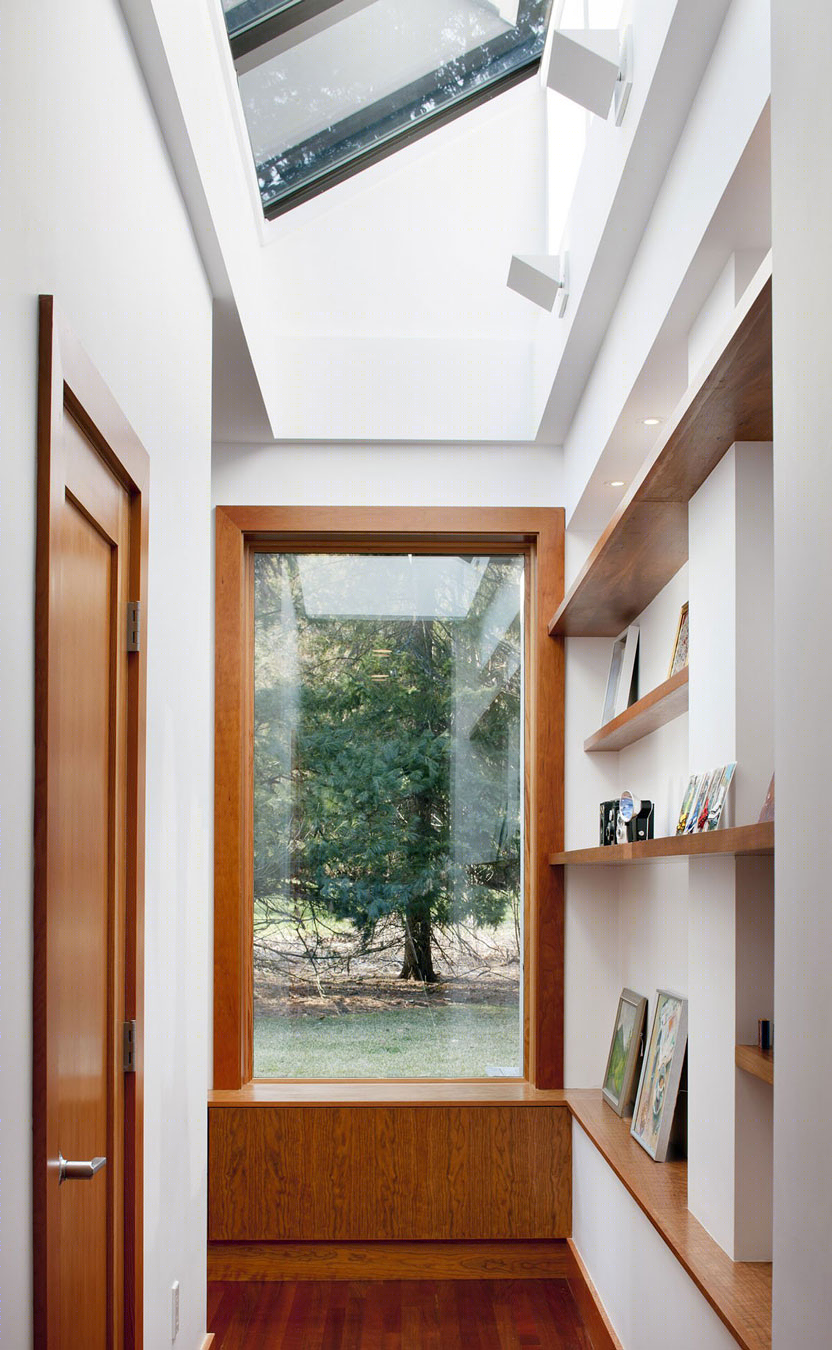 OMA丨豪华别墅 现代风格Chestnut Hill 美国 马萨诸塞州 别墅-5