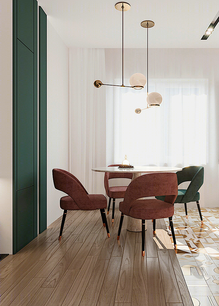 绿色自然格调，现代简约的空间艺术-2