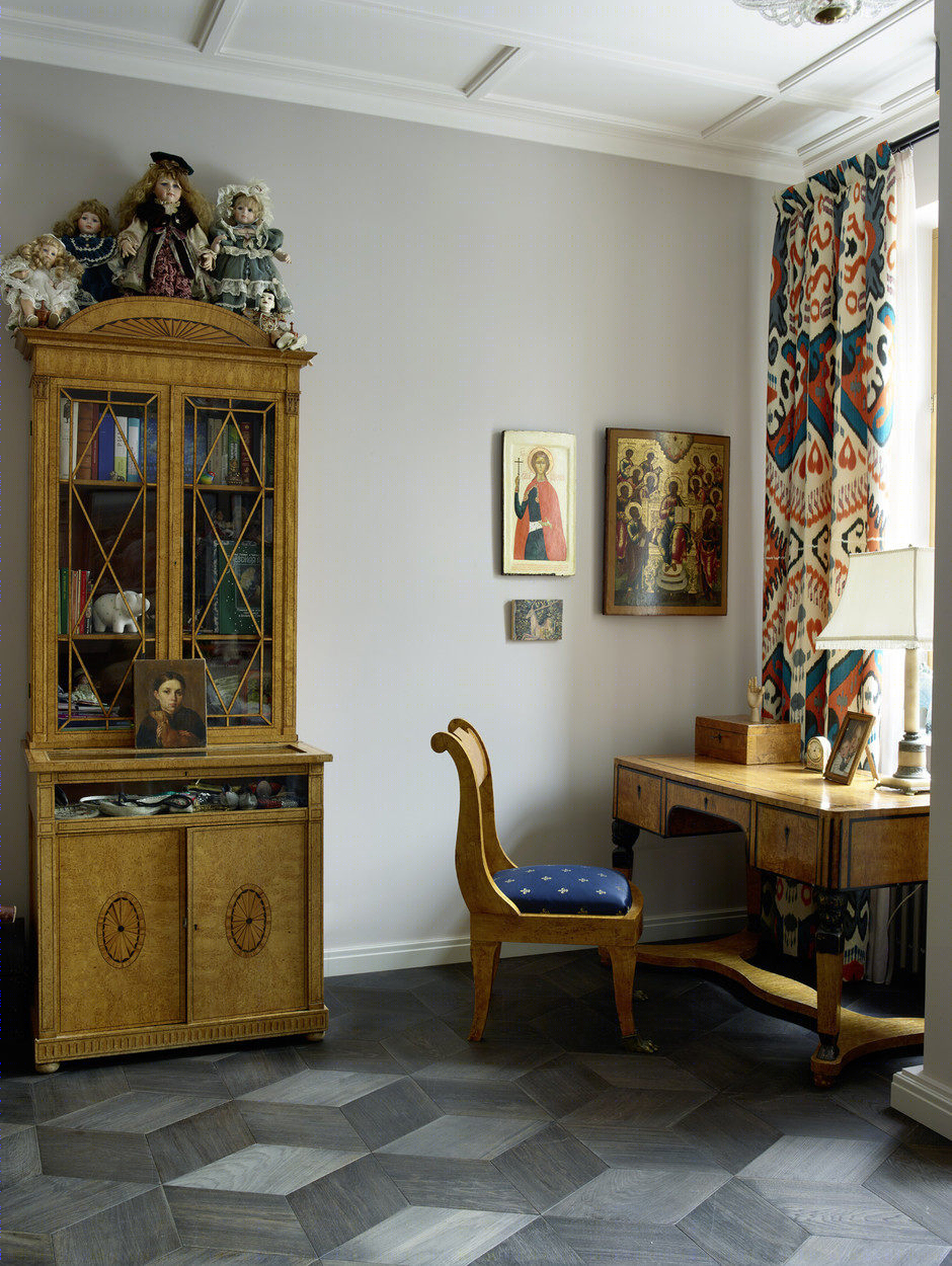 宁静自然氛围的家庭办公设计案例丨ELLEdecoration-30