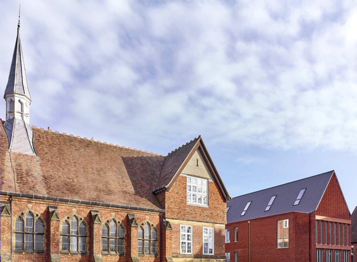 英国皇家 Tunbridge Wells 语法学校现代教育建筑丨Bell Phillips Architects-10