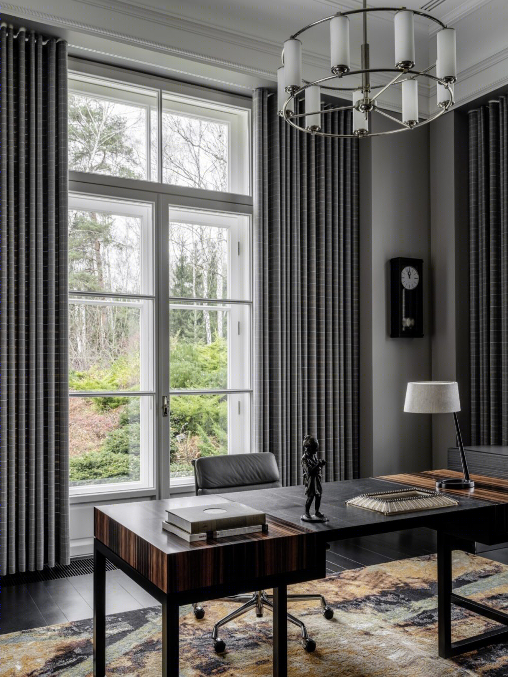 宁静自然氛围的家庭办公设计案例丨ELLEdecoration-33
