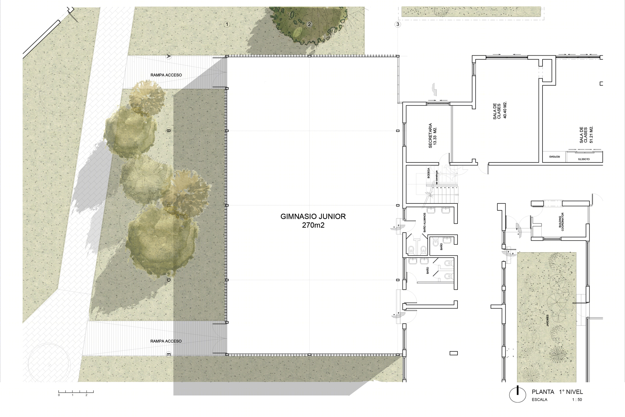 临时性运动场地 | 白立方体健身帐篷-4