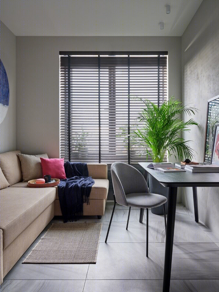 宁静自然氛围的家庭办公设计案例丨ELLEdecoration-34