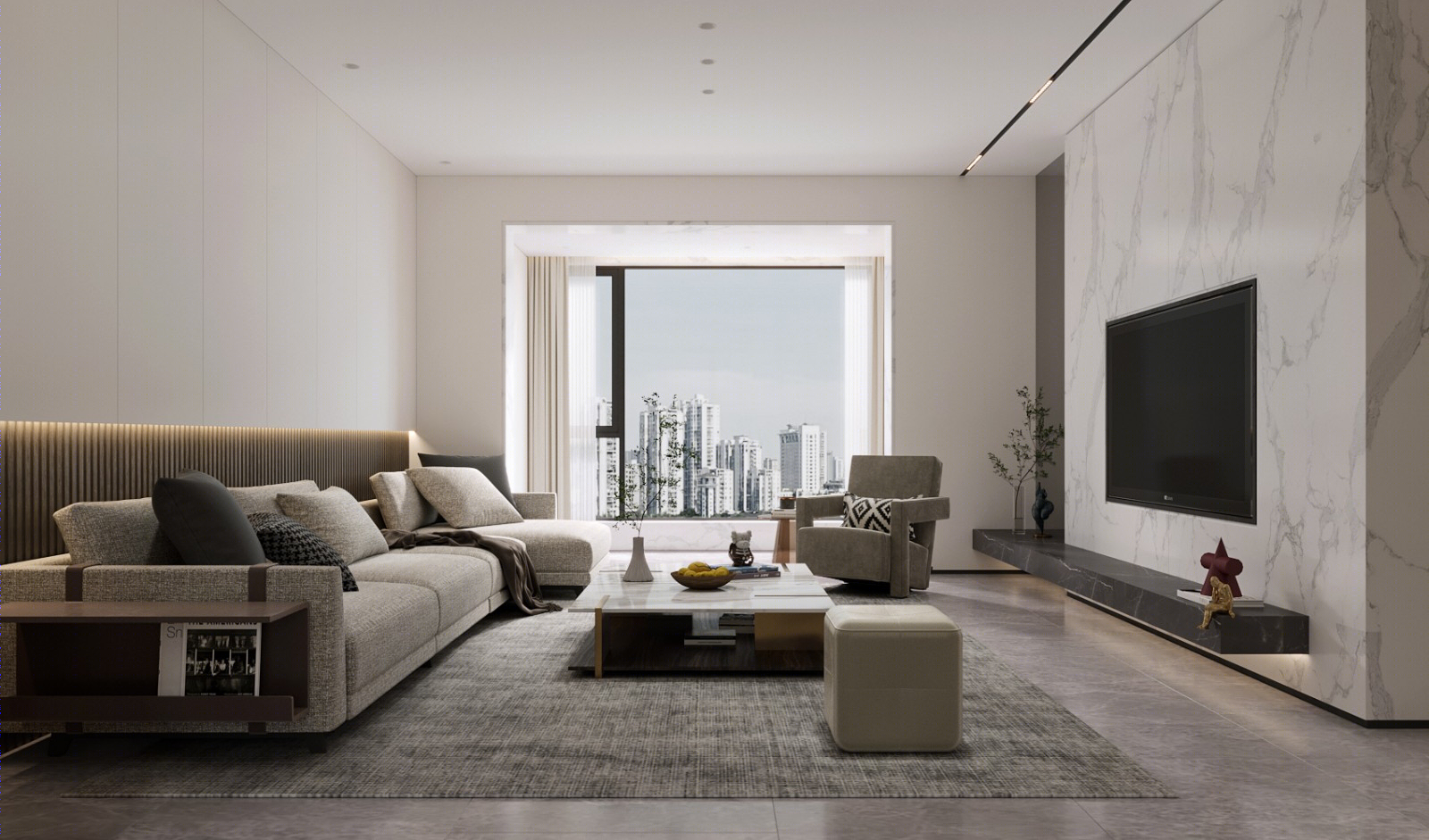 阳光下的现代跃层设计-1