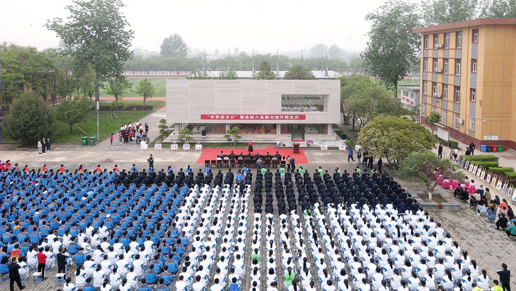 西安高新第六高级中学图书馆丨中国西安丨垣建筑设计工作室西安建筑科技大学建筑学院-67