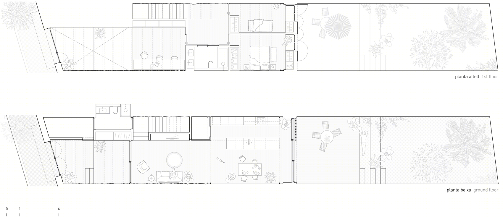 隔墙间的住宅，巴塞罗那/将工业厂房改造成城市绿洲-37