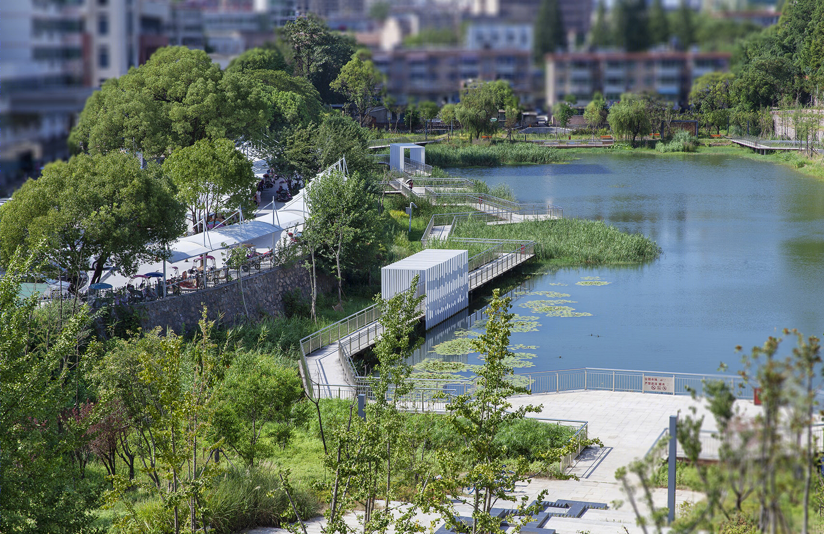 安徽池州护城河遗址公园·海绵城市的绿色示范丨中国池州丨阿普贝思(北京)建筑景观设计咨询有限公司-27