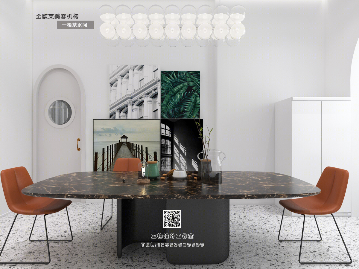 简约风格美容机构-7