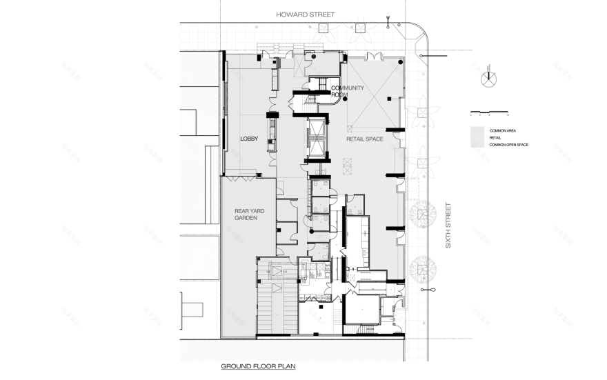 旧金山南市场区 Bill Sorro 社区建筑-2