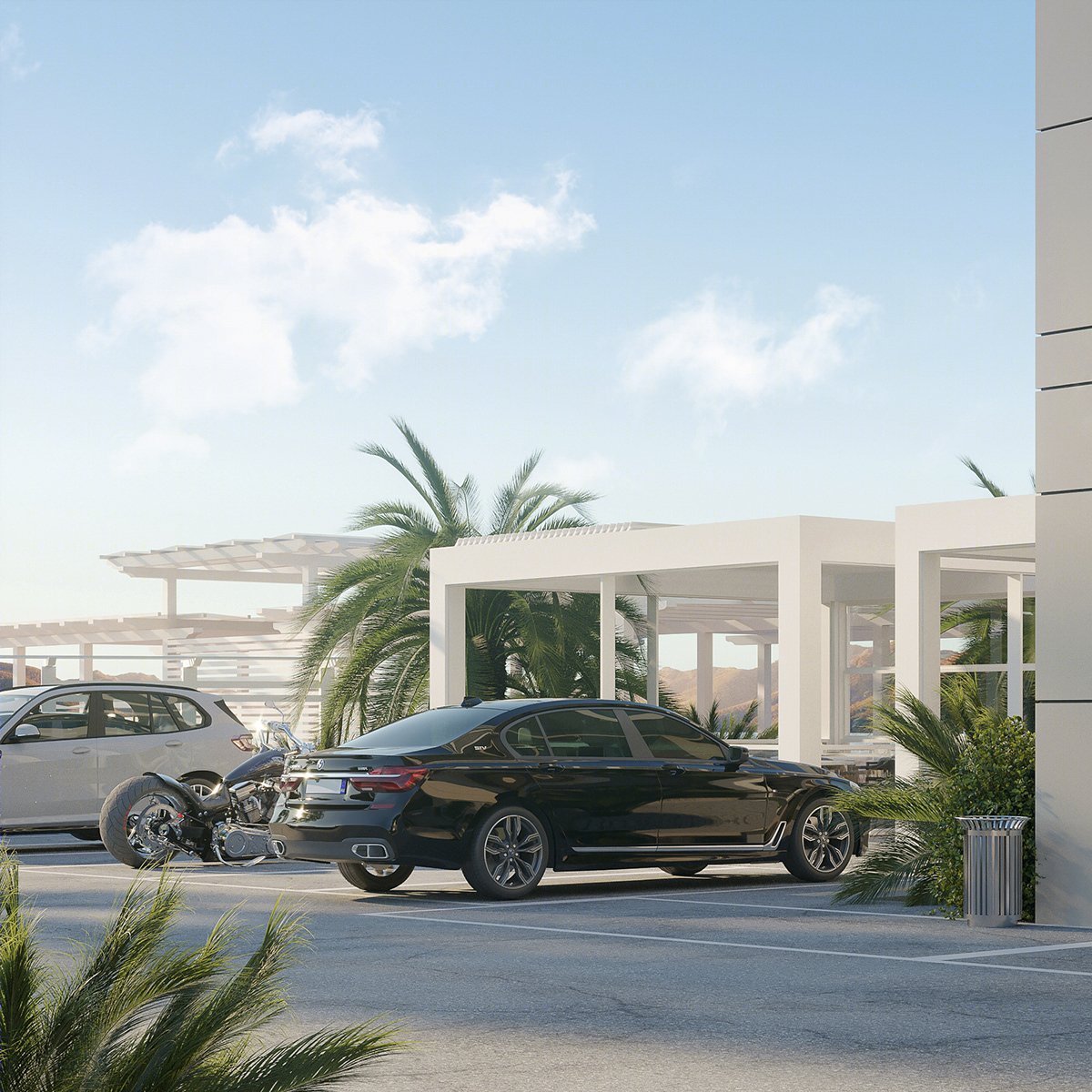 阿尔巴尼亚“天堂海滩酒店” | 现代海滨设计的典范-1