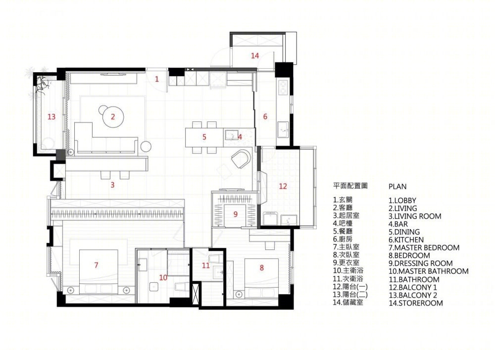 二三设计--50 坪现代风老屋翻新-21