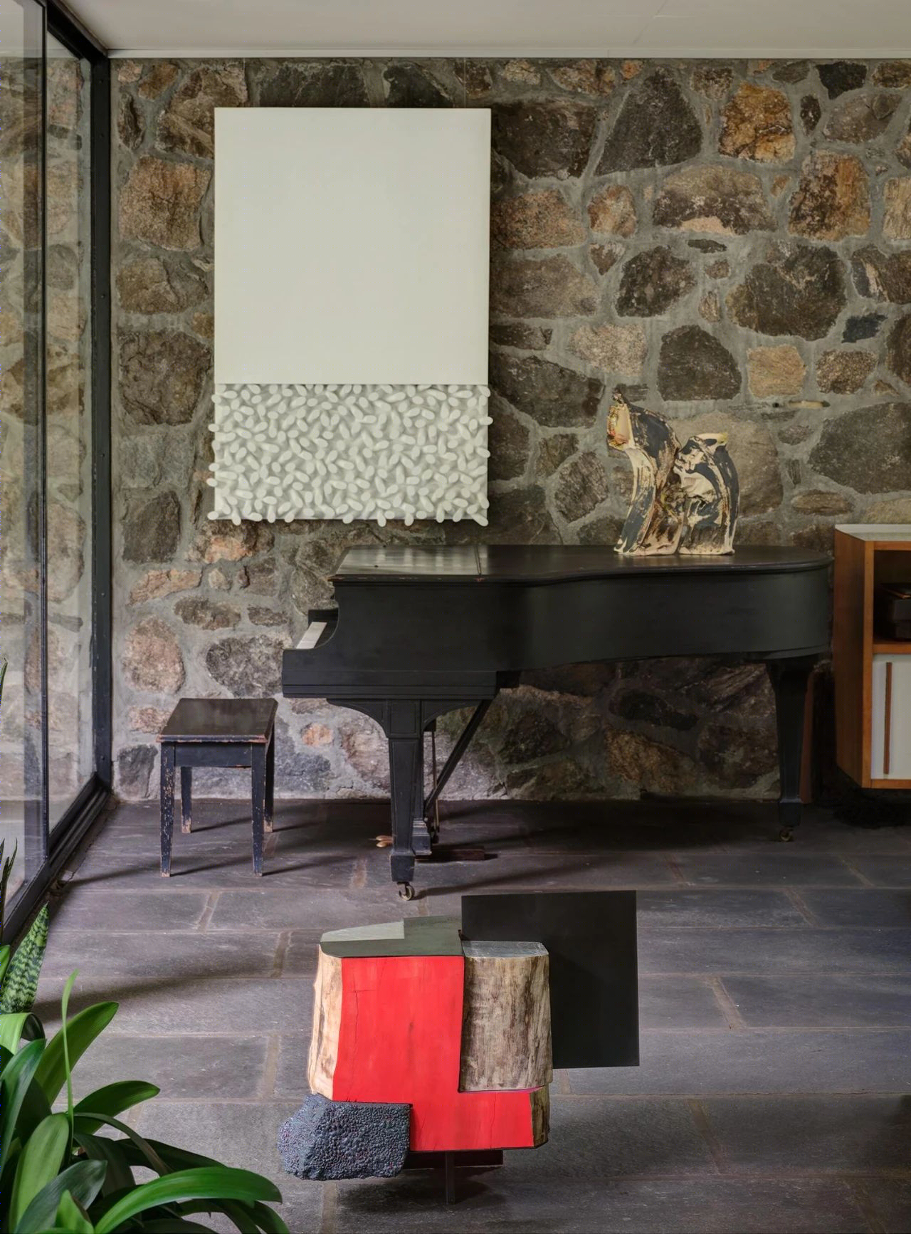 艺术与设计融合在艾略特·诺耶斯的现代住宅中-8