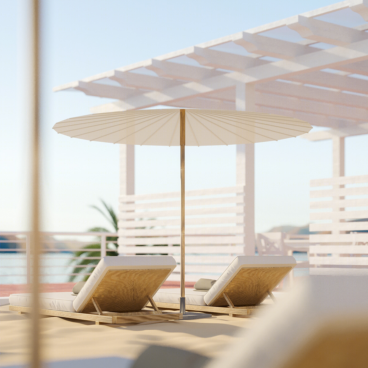 阿尔巴尼亚“天堂海滩酒店” | 现代海滨设计的典范-3