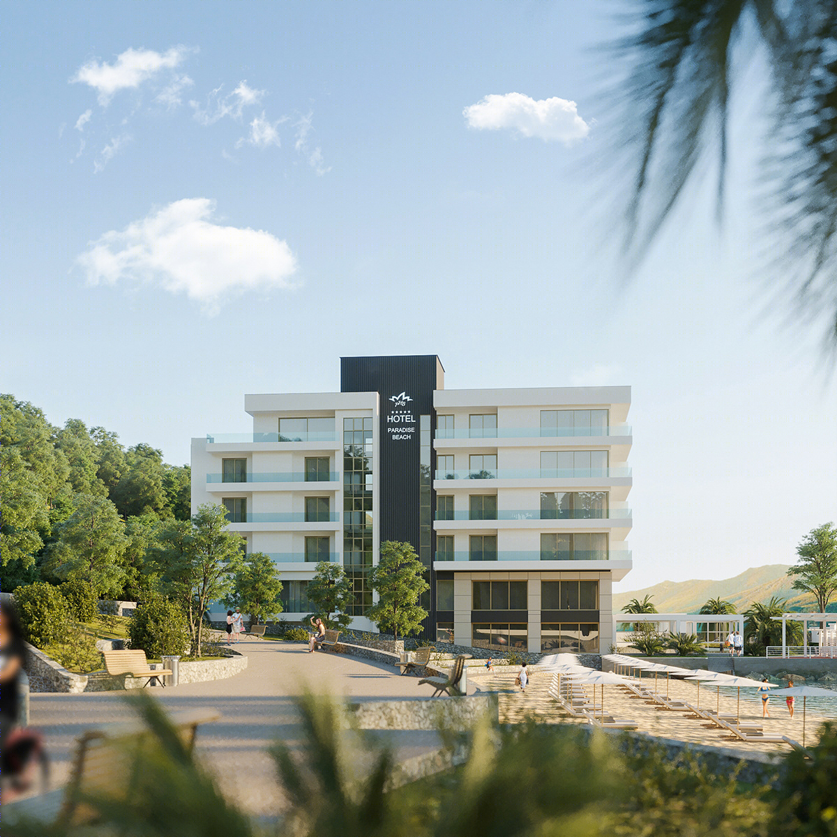 阿尔巴尼亚“天堂海滩酒店” | 现代海滨设计的典范-5