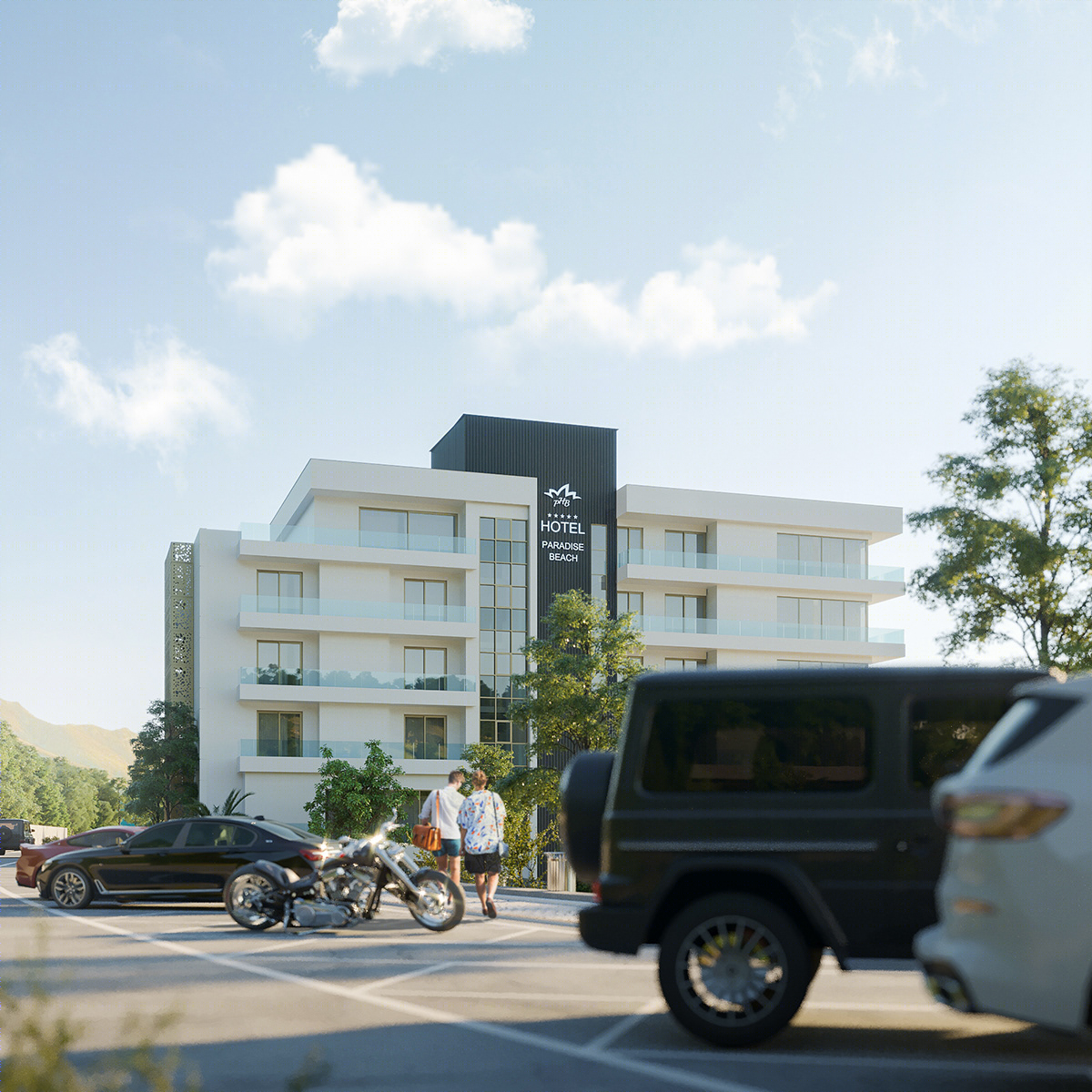 阿尔巴尼亚“天堂海滩酒店” | 现代海滨设计的典范-4