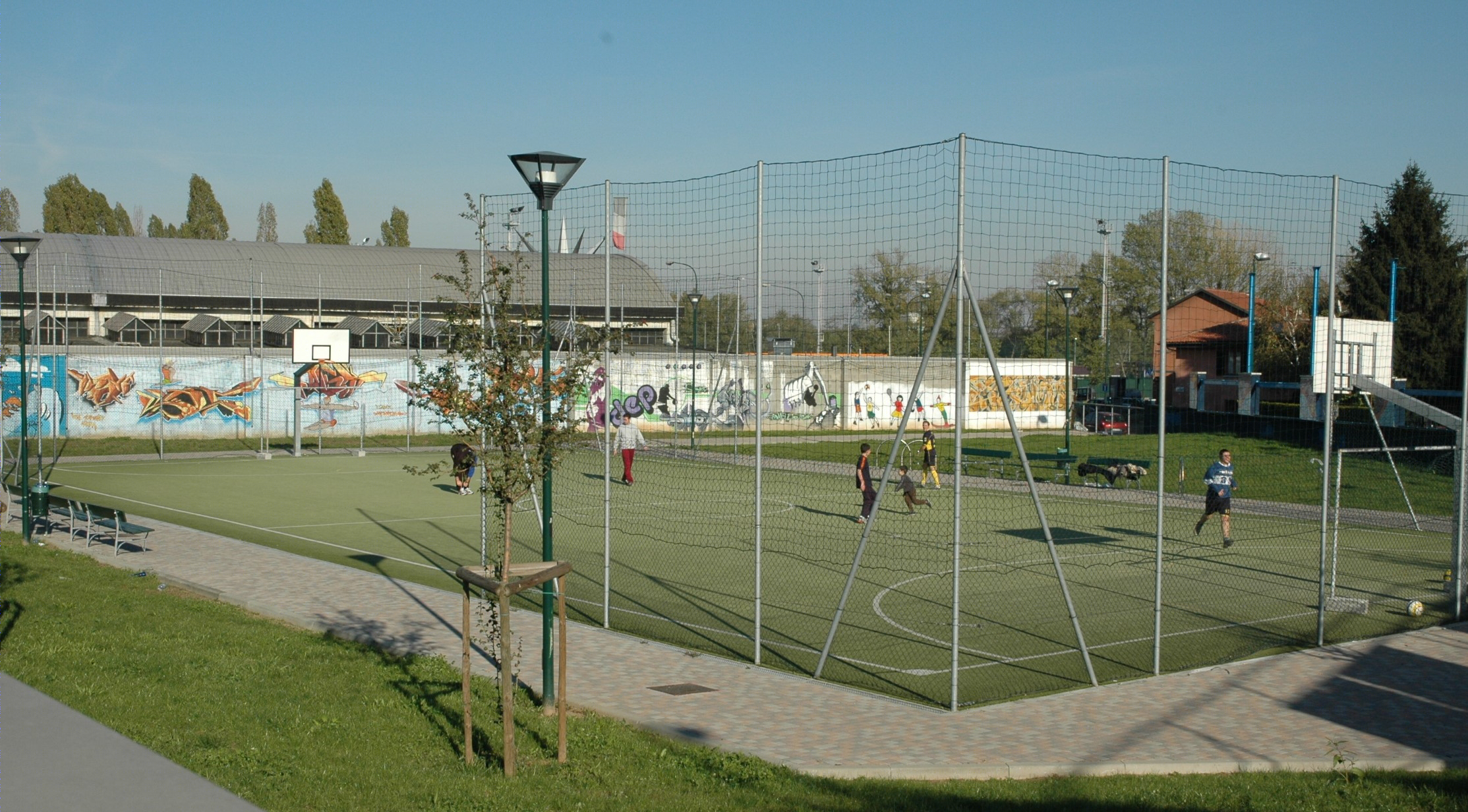 Marco Minari丨公园｜Giardino e attrezzature sportive, via Servais-9