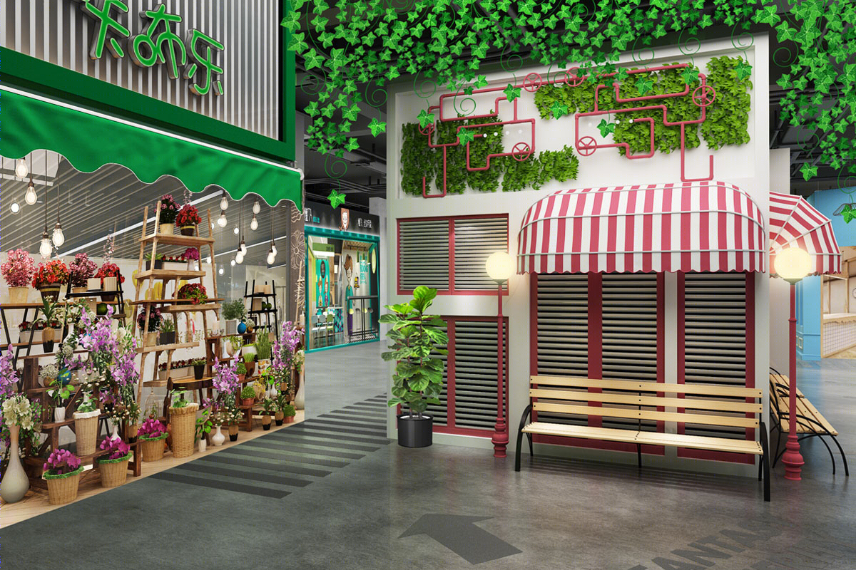 青海大学商业街-5