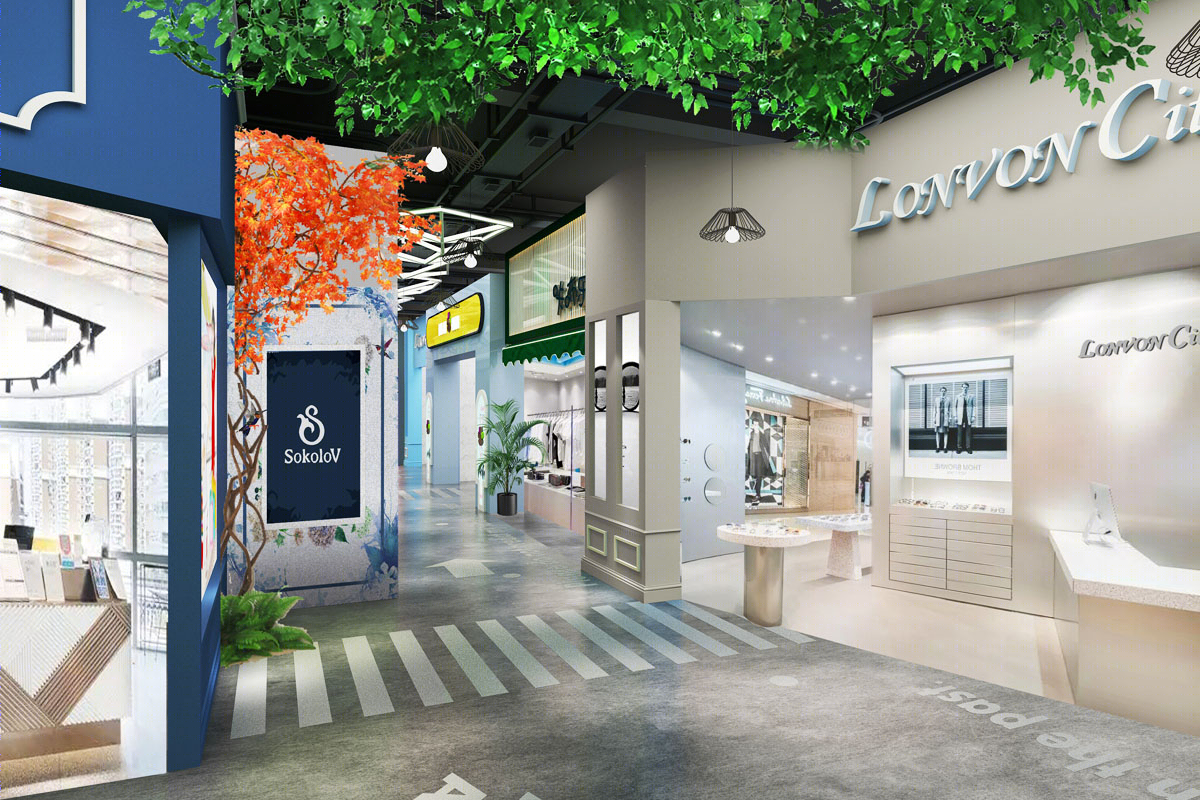 青海大学商业街-6