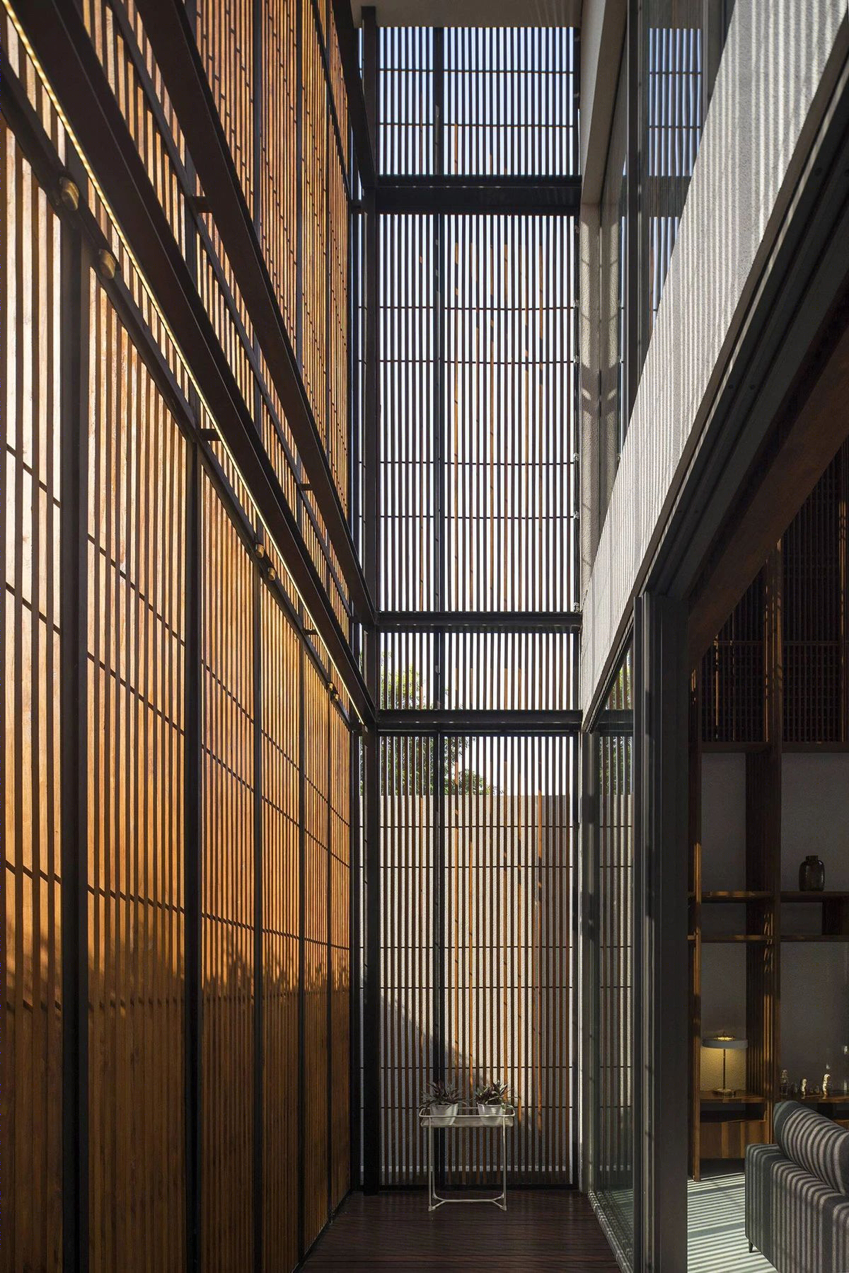 Serene Timber Screen House in Jakarta-23