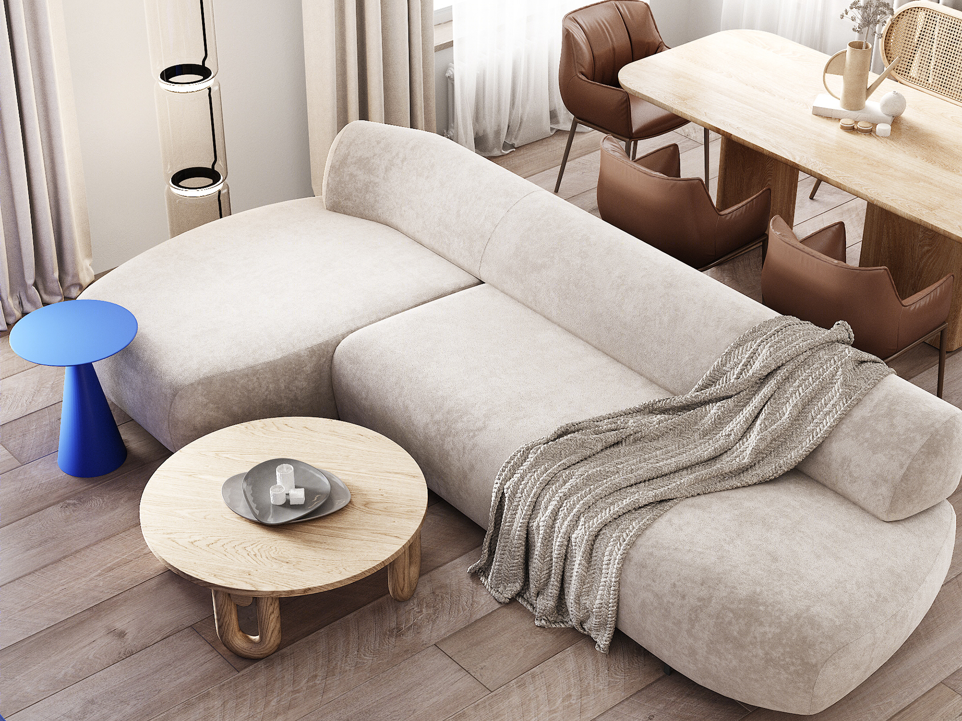 现代简约，双层住宅设计！            
            -4