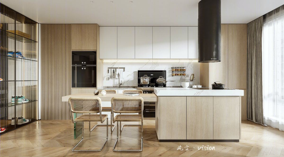 屹尘丨现代平层设计表现-1