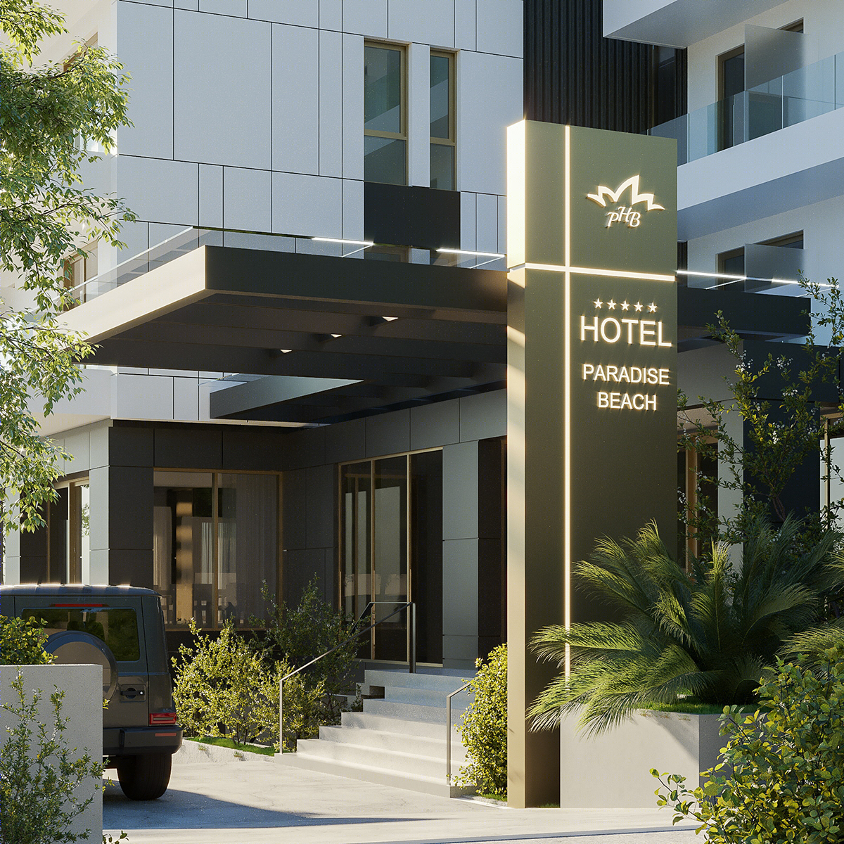 阿尔巴尼亚“天堂海滩酒店” | 现代海滨设计的典范-7