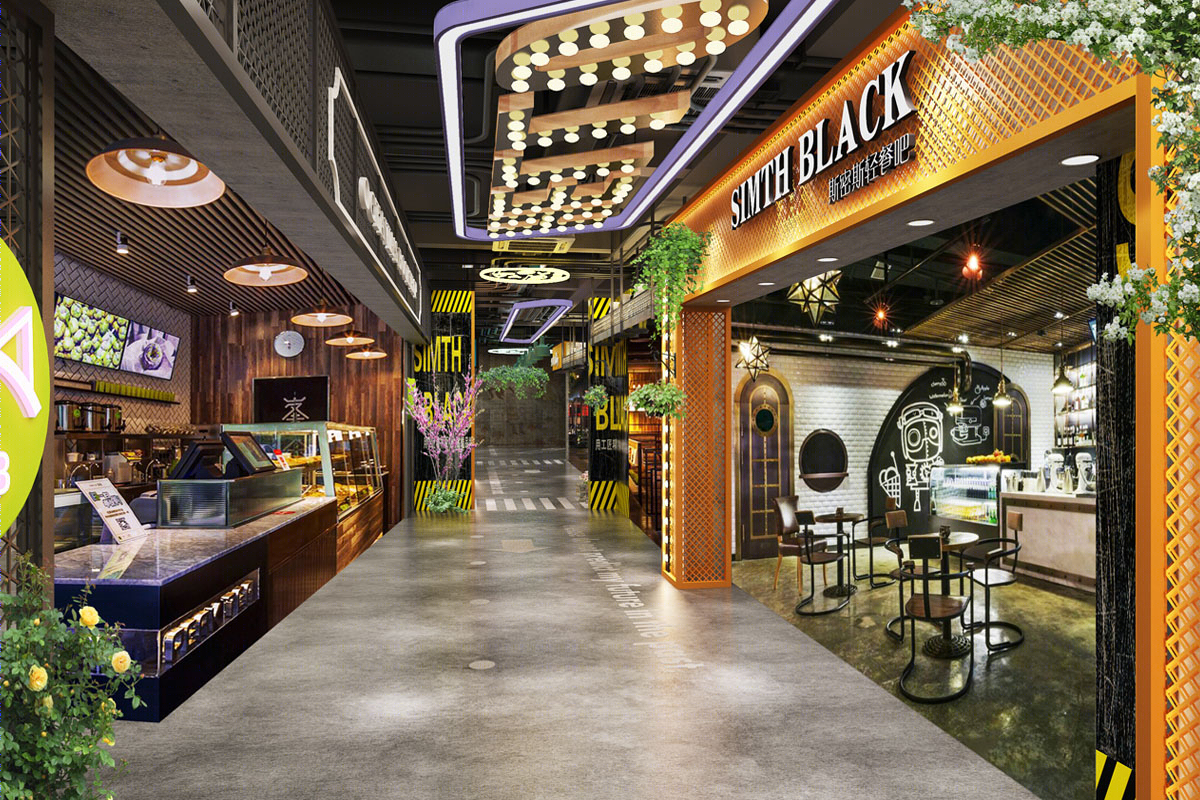 青海大学商业街-12