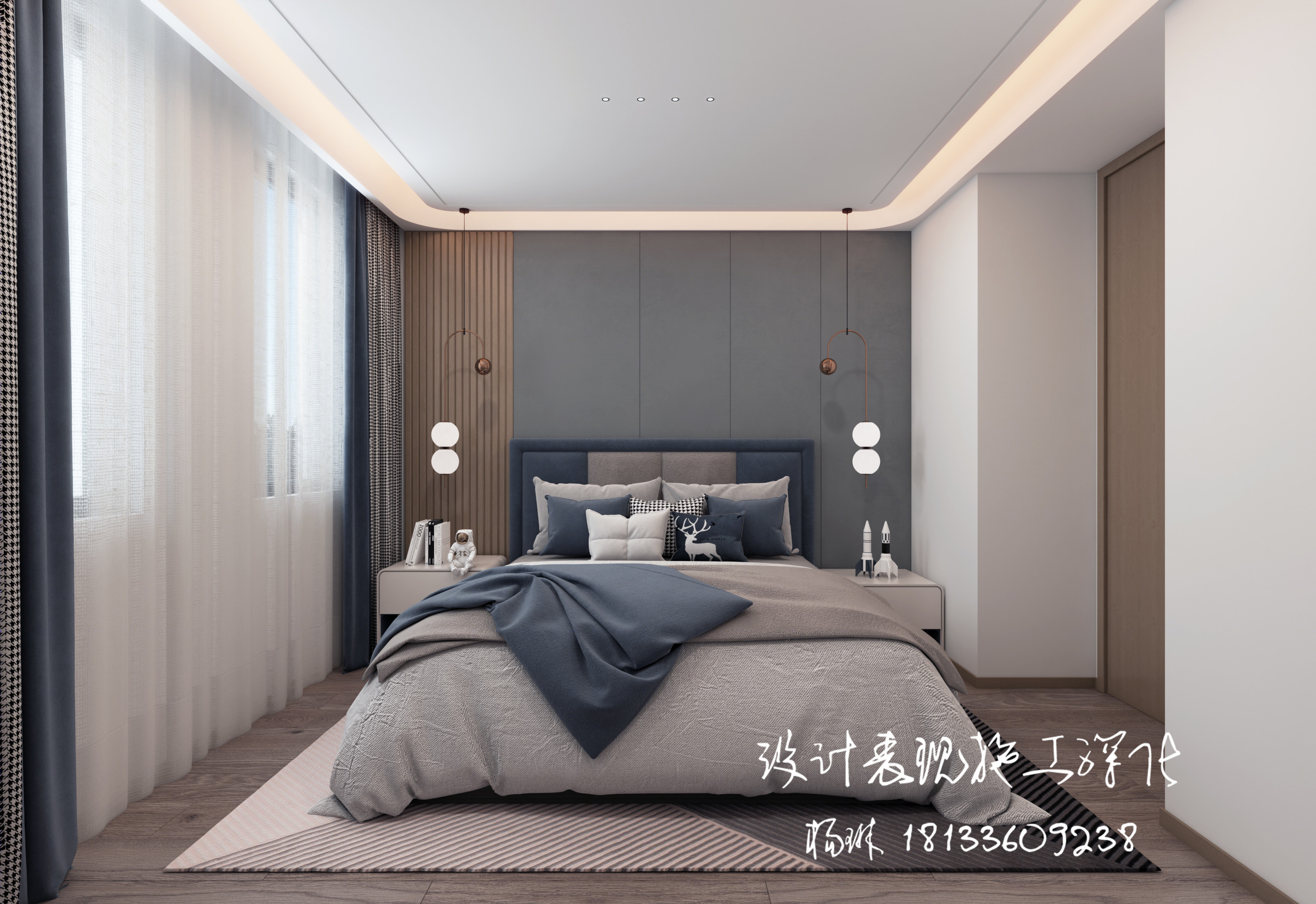 极简 · 挑空大别墅-18