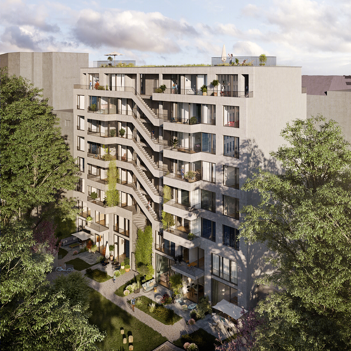 B14 公寓丨Welter Welter Architects-11