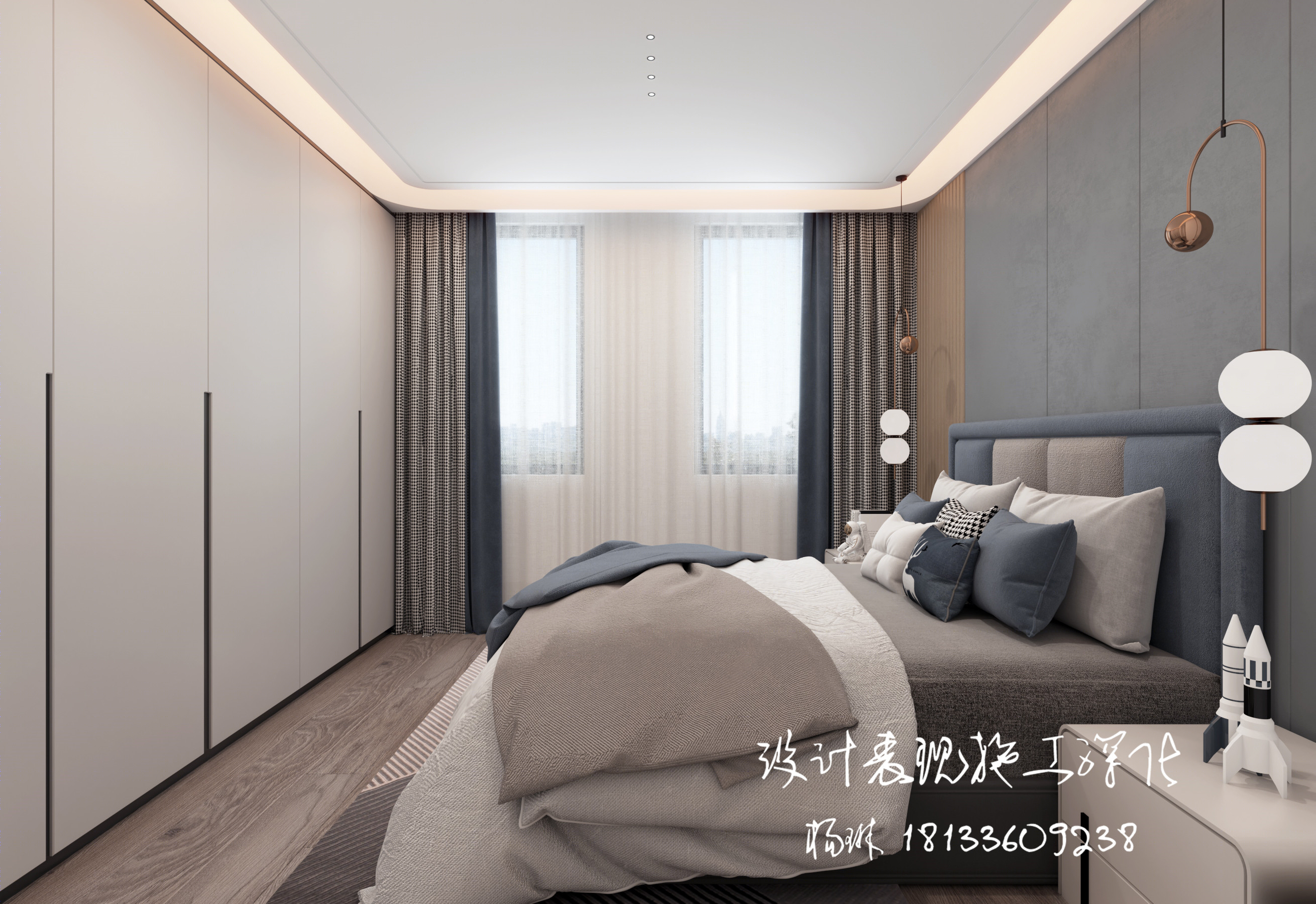 极简 · 挑空大别墅-19