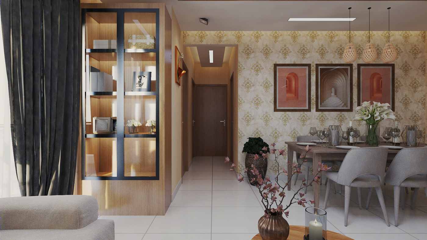 Anastasiya Gushchina丨公寓建筑丨2 BHK Interior Design, Gurugram-4