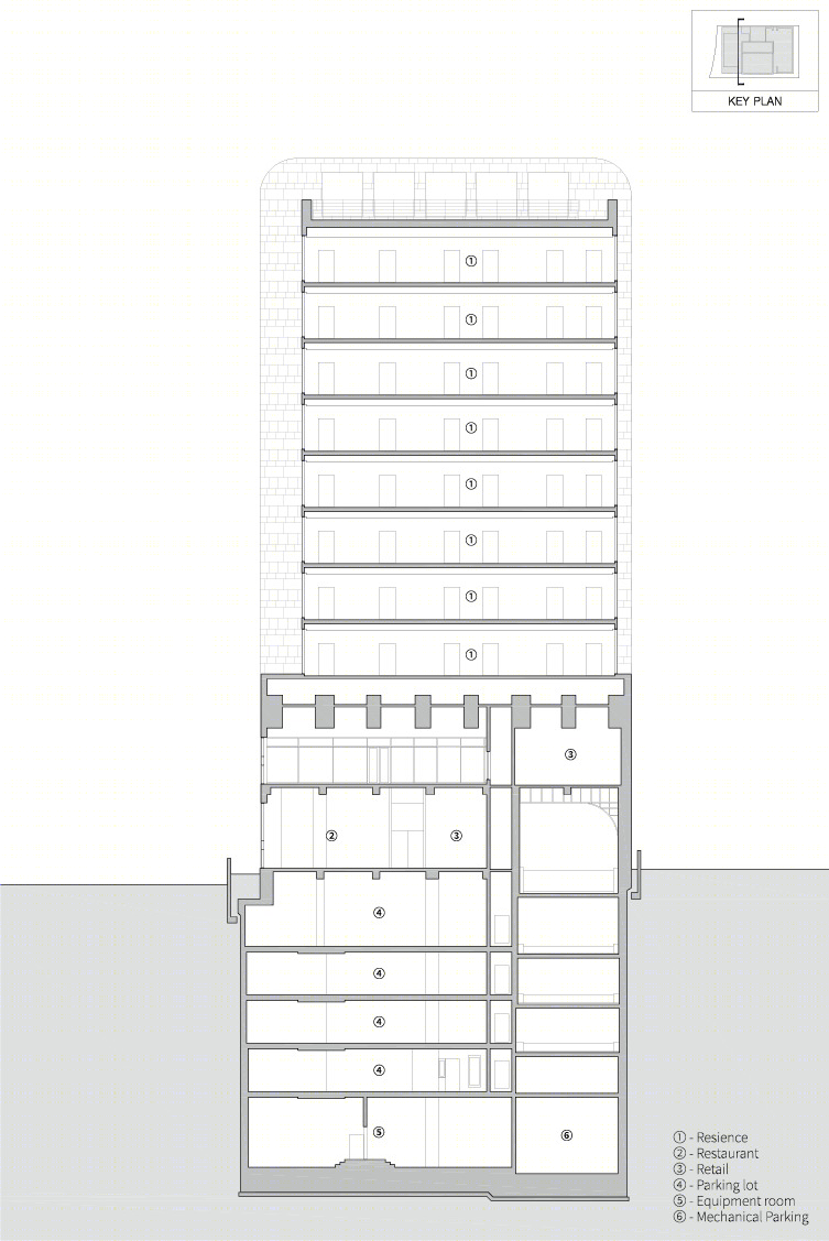 首尔商务区独特 officetel 设计，打造城市公共空间新景观-26