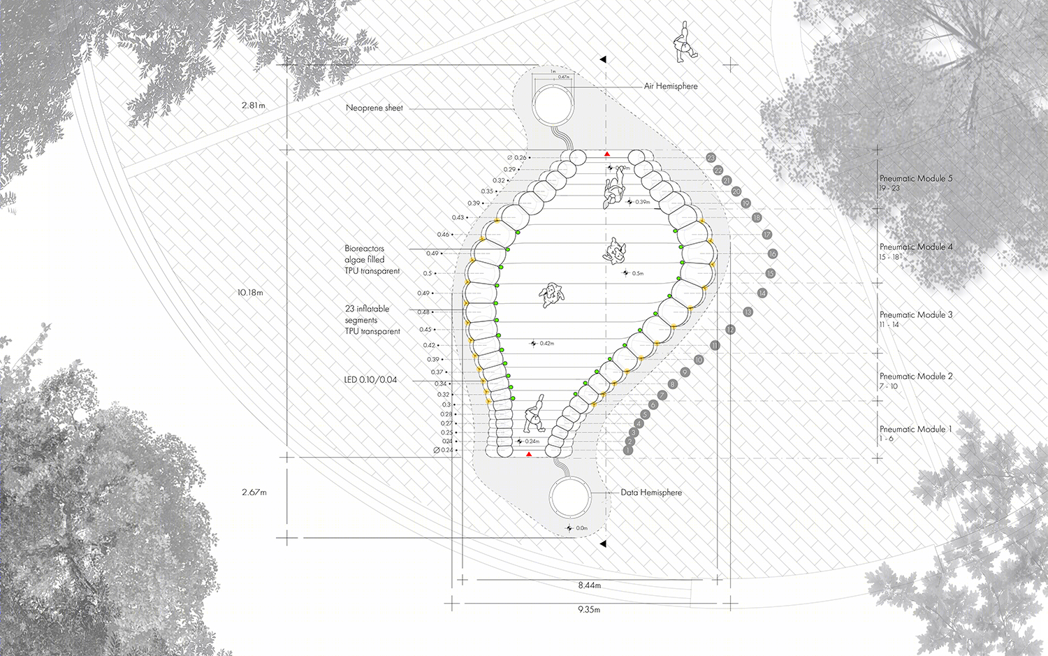 “空气泡泡”空气净化生态机丨英国苏格兰丨ecoLogicStudio-32