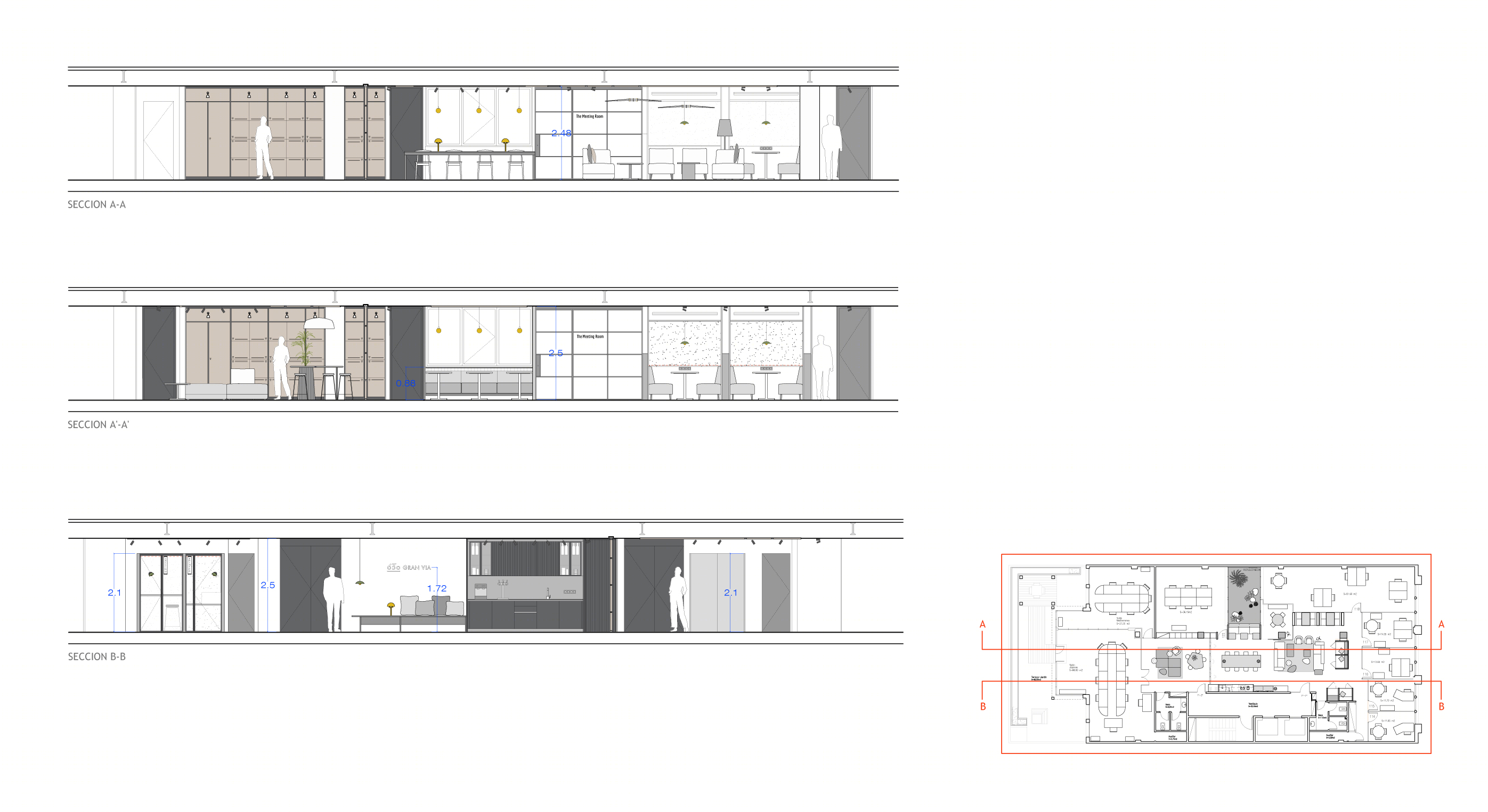 Gran Via Business Center 共享空间设计丨西班牙巴塞罗那丨INDAStudio-18