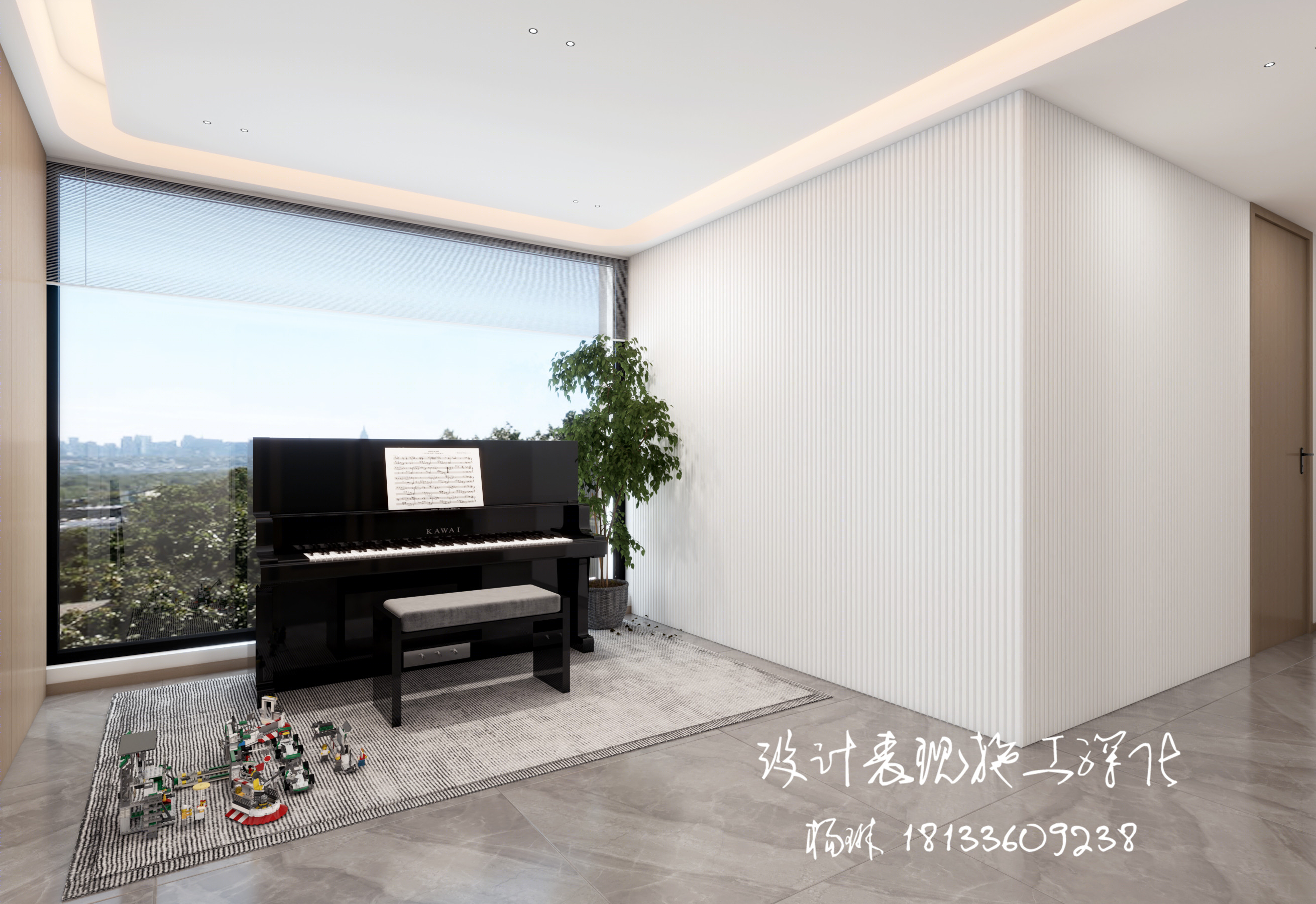 极简 · 挑空大别墅-20