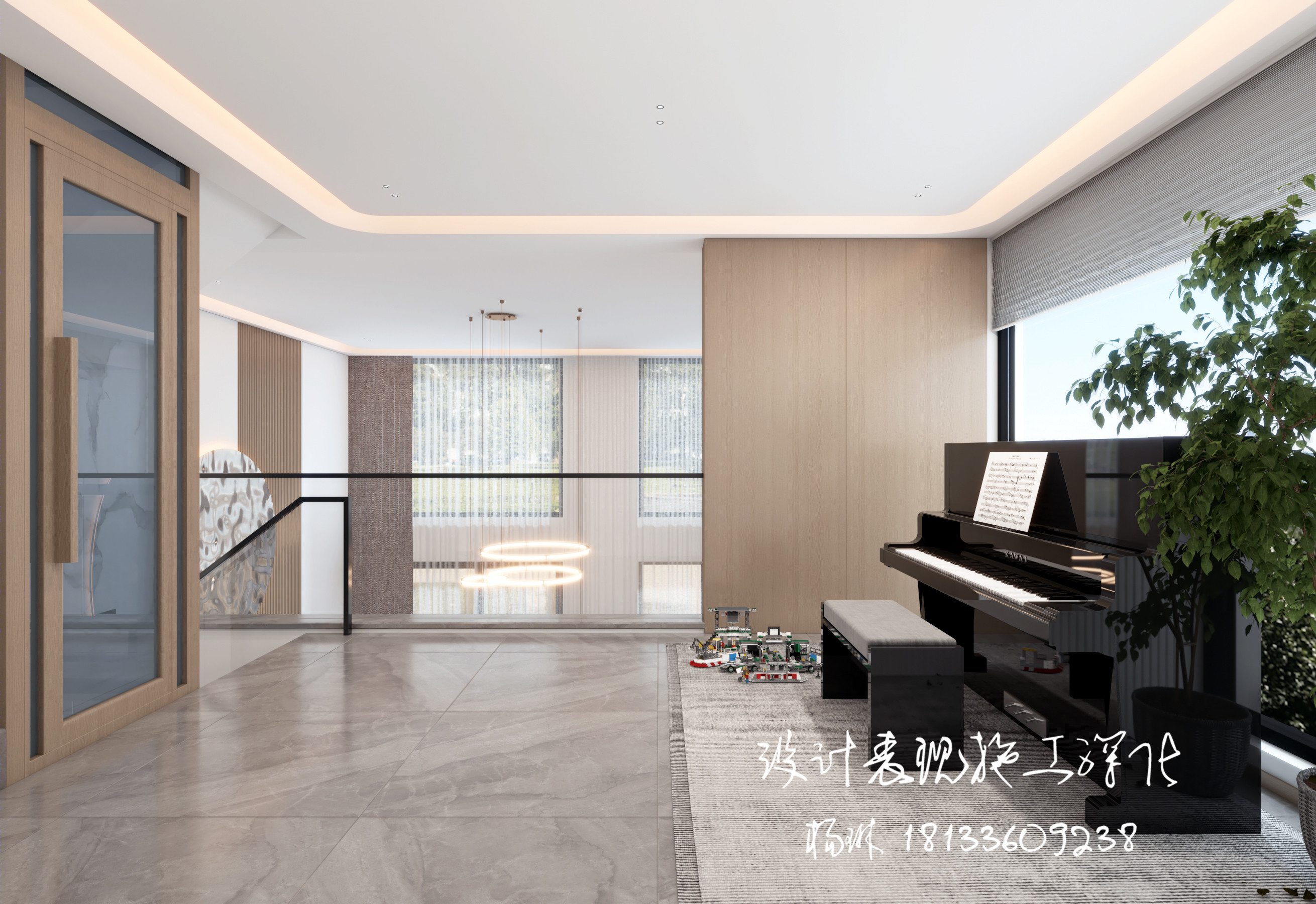 极简 · 挑空大别墅-21