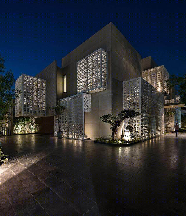 印度勒克瑙低调奢华住宅设计-29