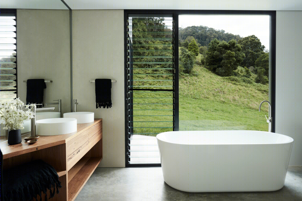 澳大利亚山丘上的绿色住宅 | The Sticks-12