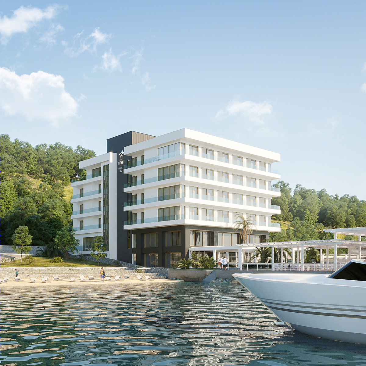 阿尔巴尼亚“天堂海滩酒店” | 现代海滨设计的典范-10