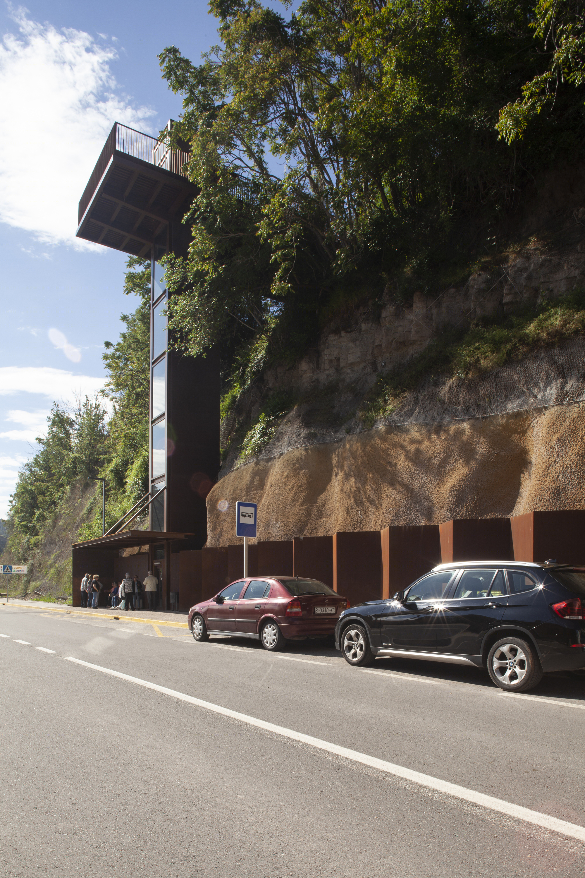 Santamaria Arquitectes 的 La Rampinya Elevator 设计-22