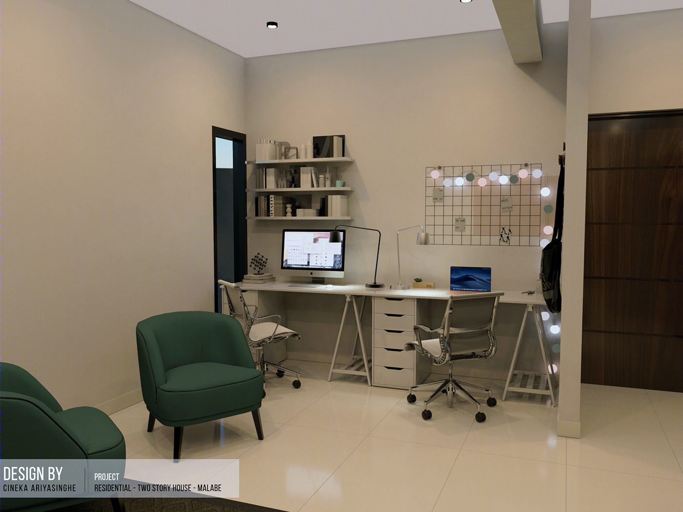 现代极简主义温馨家庭住宅设计-1